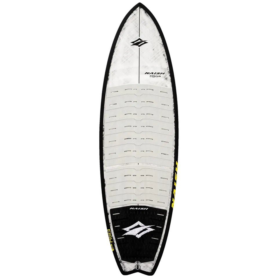 Naish Fish planche kite surf blanche 5'2" 25L vagues
