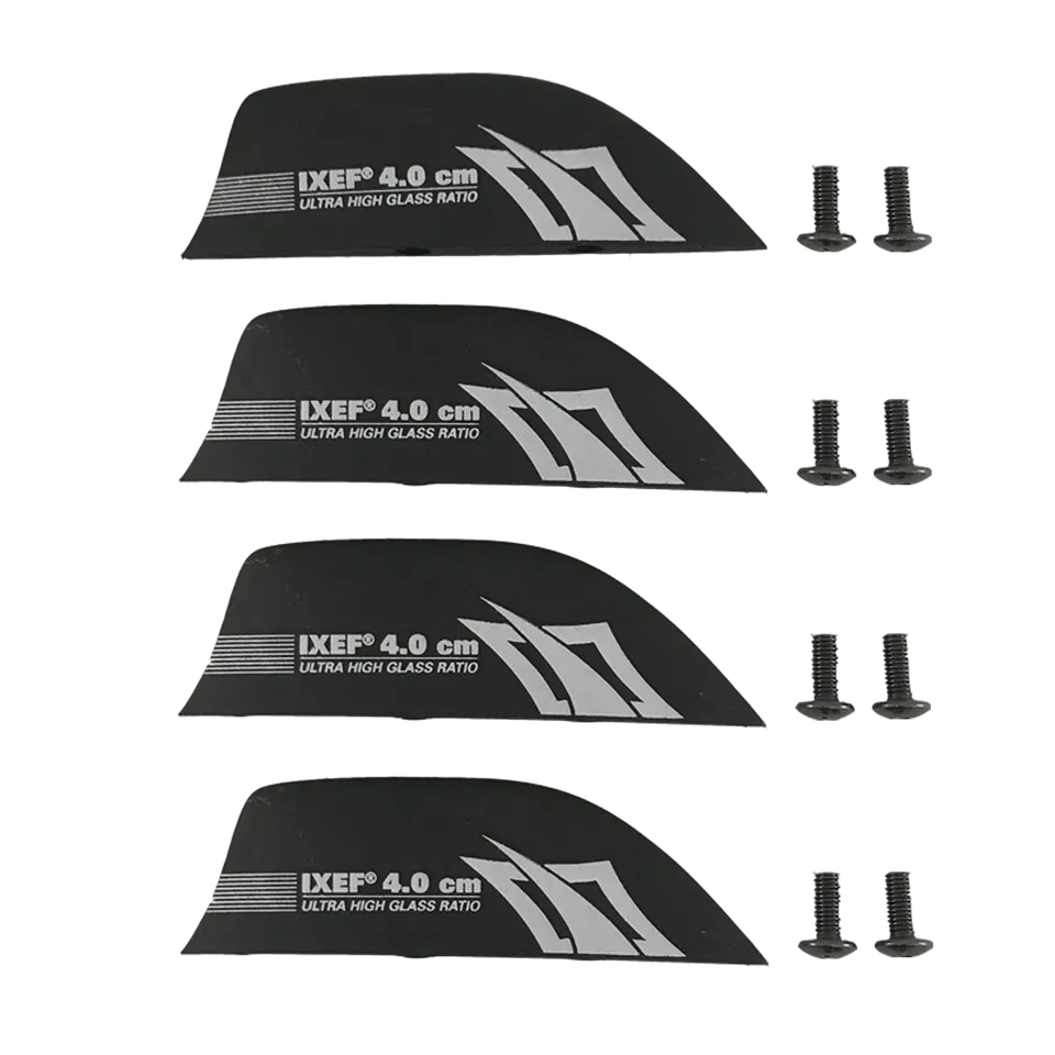 Naish IXEF 4.0 ailerons twin tip 4 cm