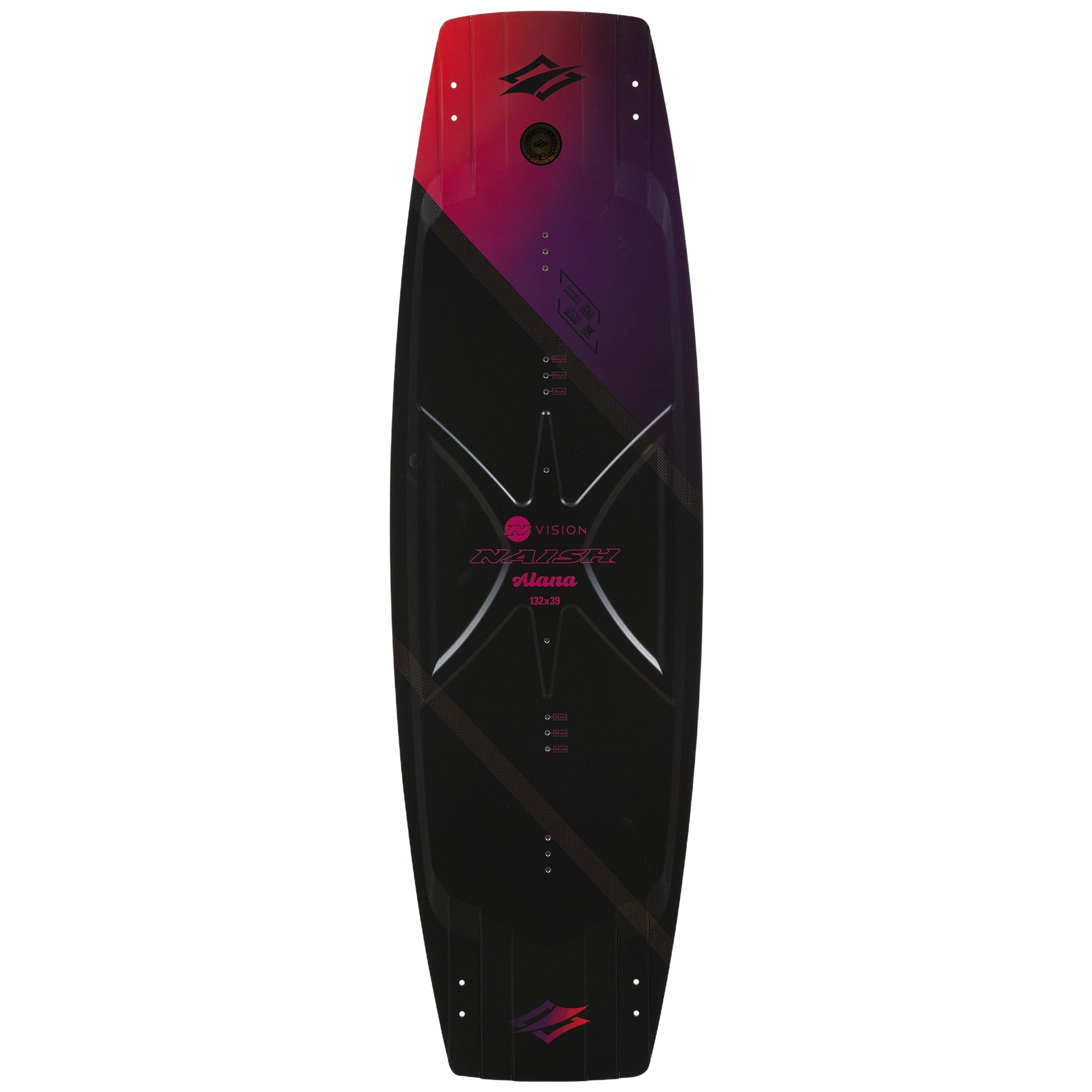 Naish Alana NVision twin tip 136 femme carbone