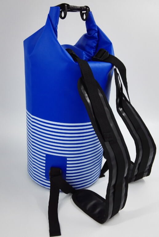 SURFPISTOLS 20L sac étanche bleu PVC roll-top