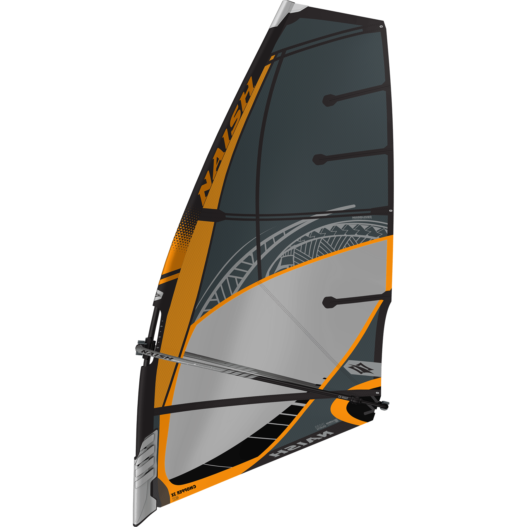 Naish Sails S26 Chopper 3X voile vague noir 4.5