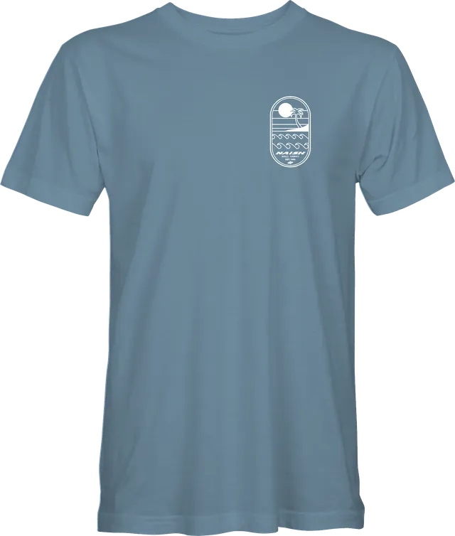 Naish Team Wear Maui Oval Tee t-shirt bleu M