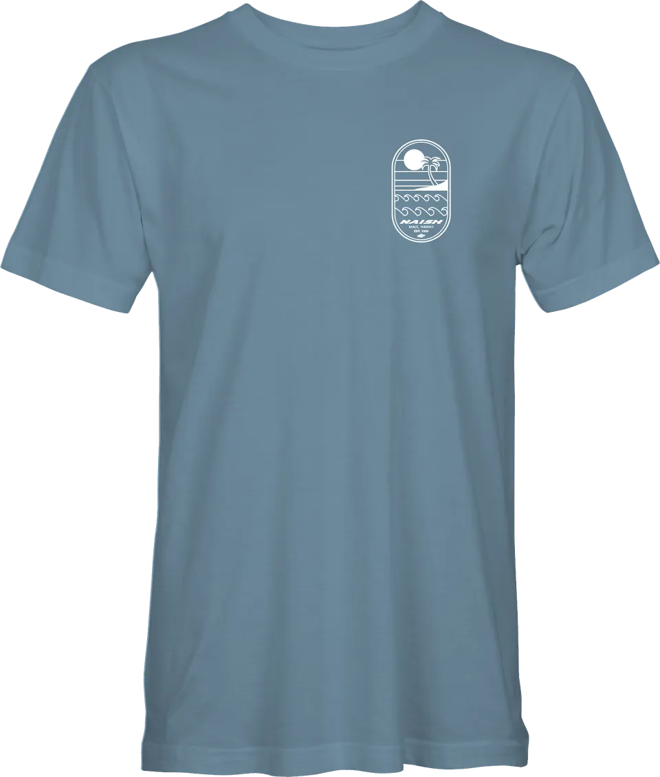 Naish Team Wear Maui Oval Tee t-shirt bleu M