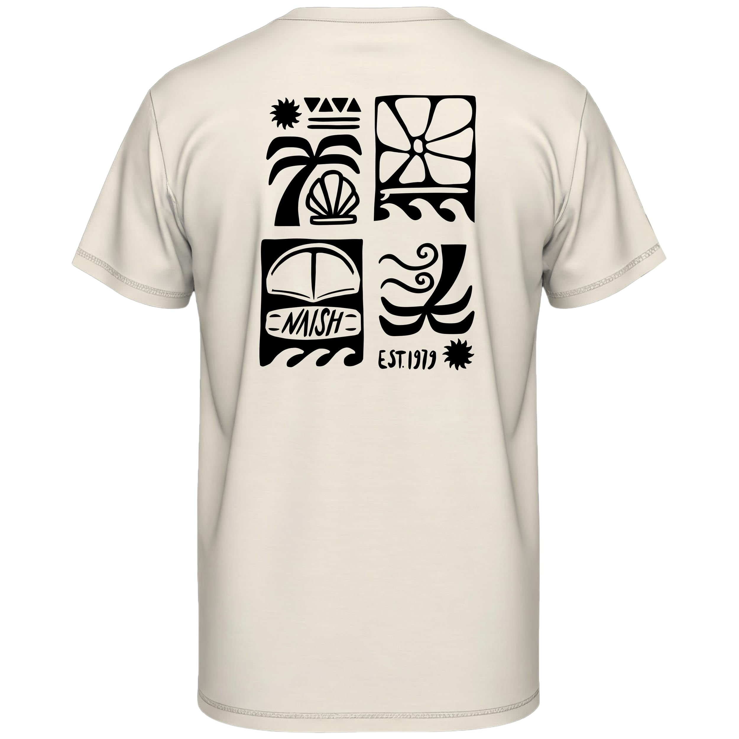 Naish 1979 Loose Fit Tee t-shirt charcoal ample