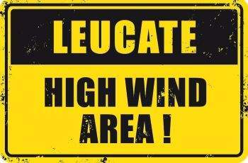 SURFPISTOLS Leucate High Wind Area plaque métal alu