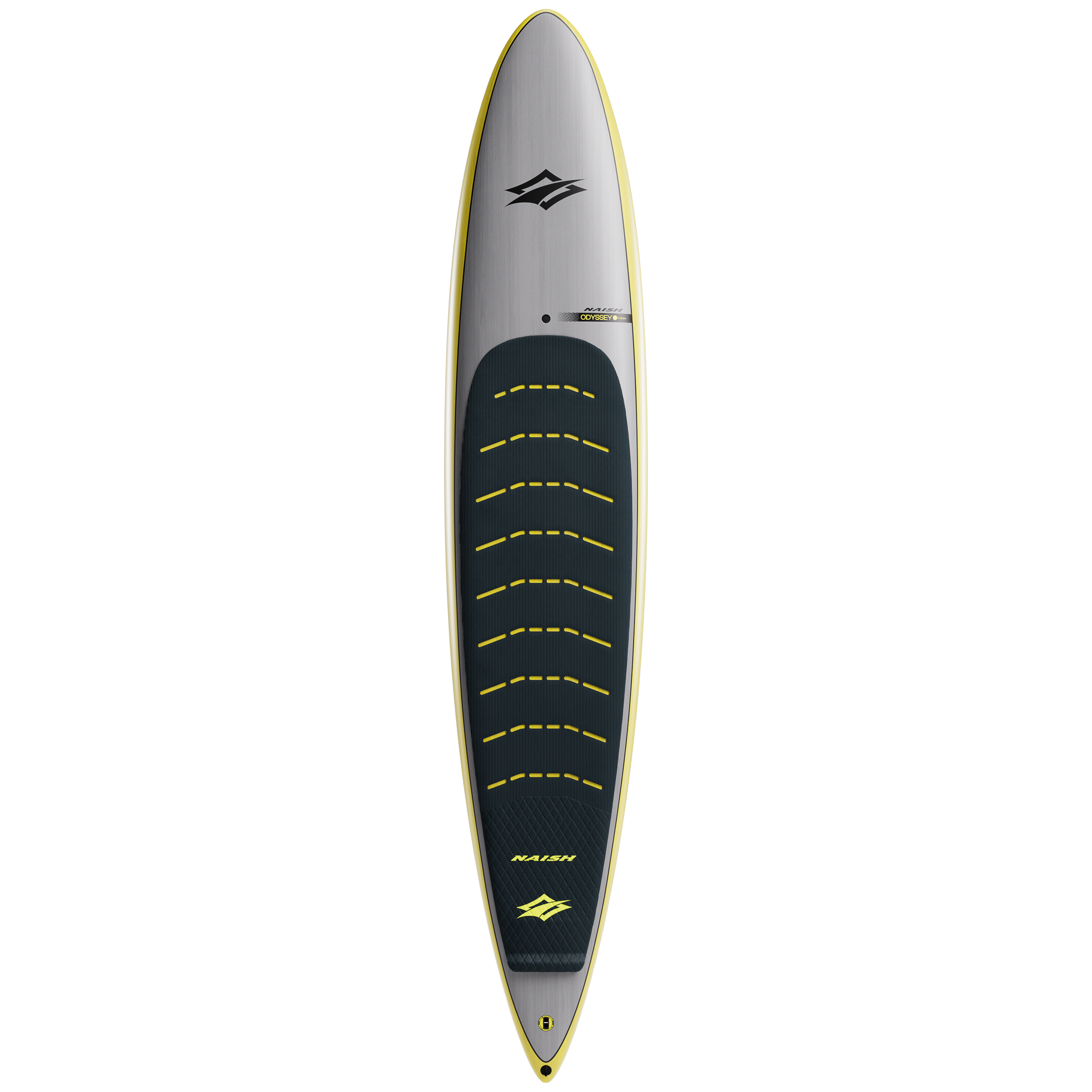 Naish Odyssey DW planche foil Jaune Gris 110L 7'8" downwind