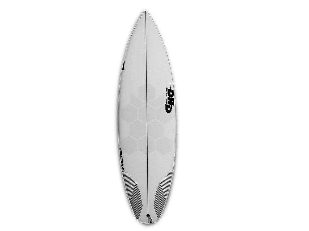 SURFPISTOLS HexaTraction Clear Basic pad surf transparent 11 pcs