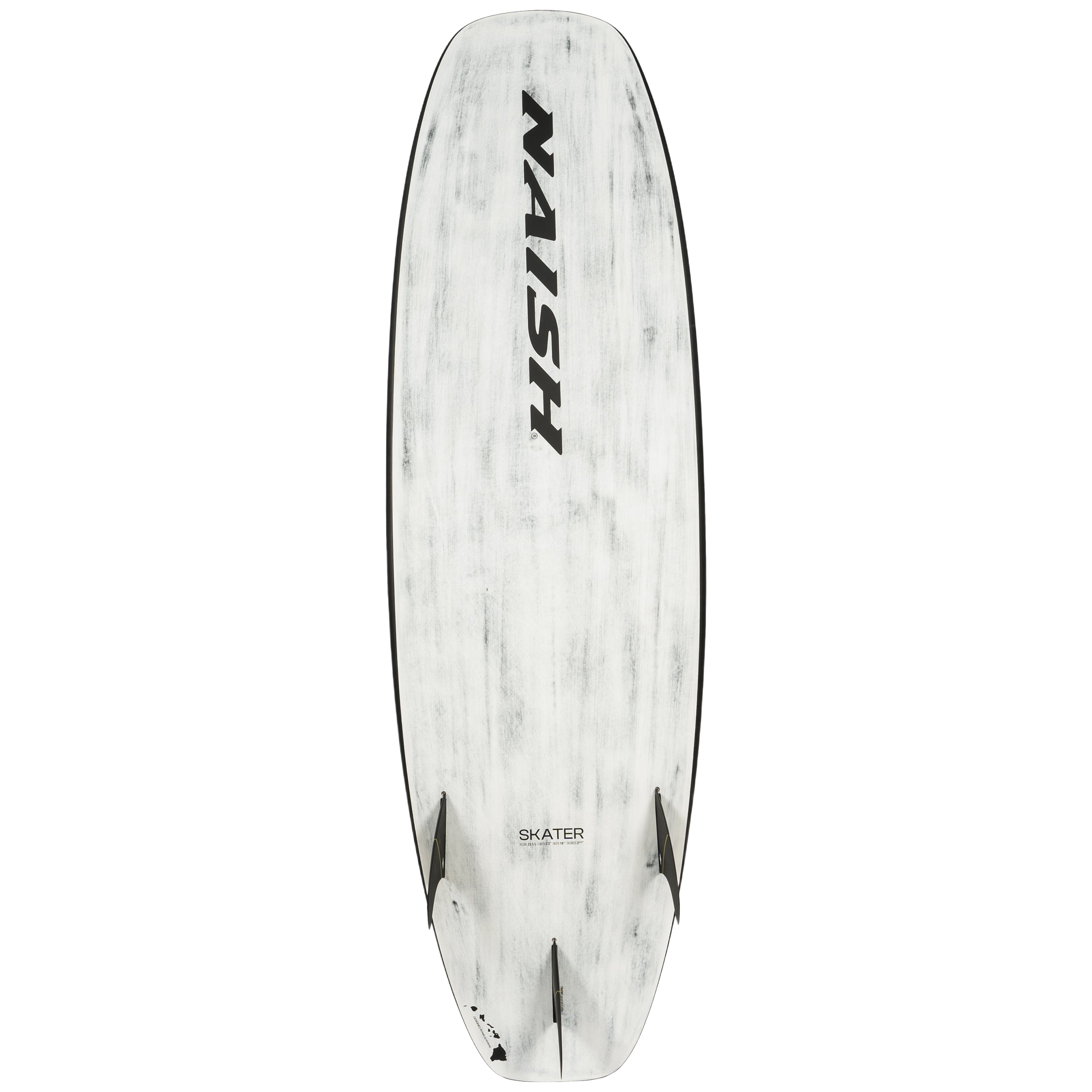 Naish Skater 5'0 surfboard kite blanc 152 cm airs strapless