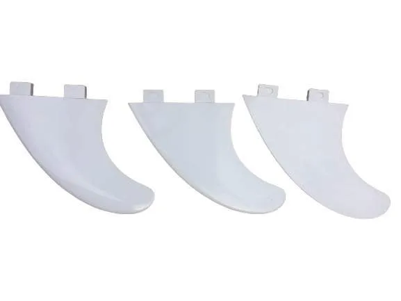 SURFPISTOLS Tri Fins dérives surf nylon 2 tabs set 3
