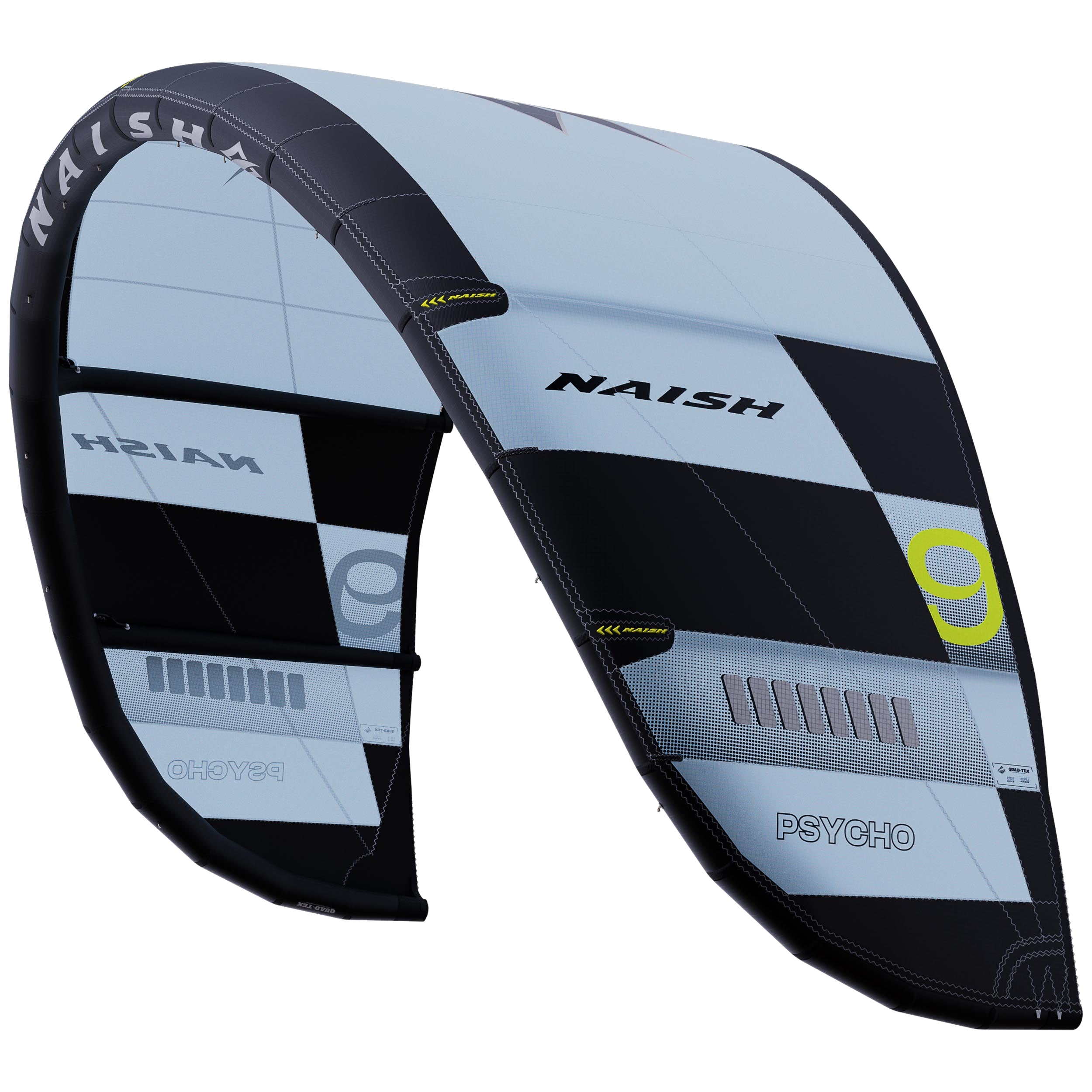 Naish Psycho 9 aile kite 9m Coral/Black big air