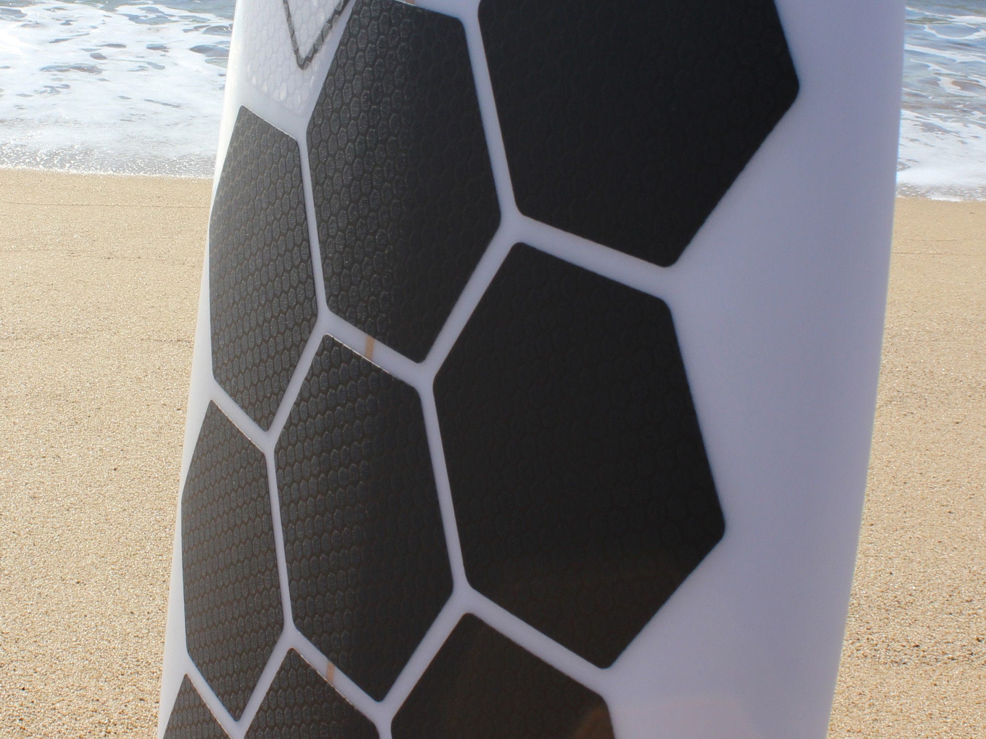 SURFPISTOLS HexaTraction pads surf antidérapant noir