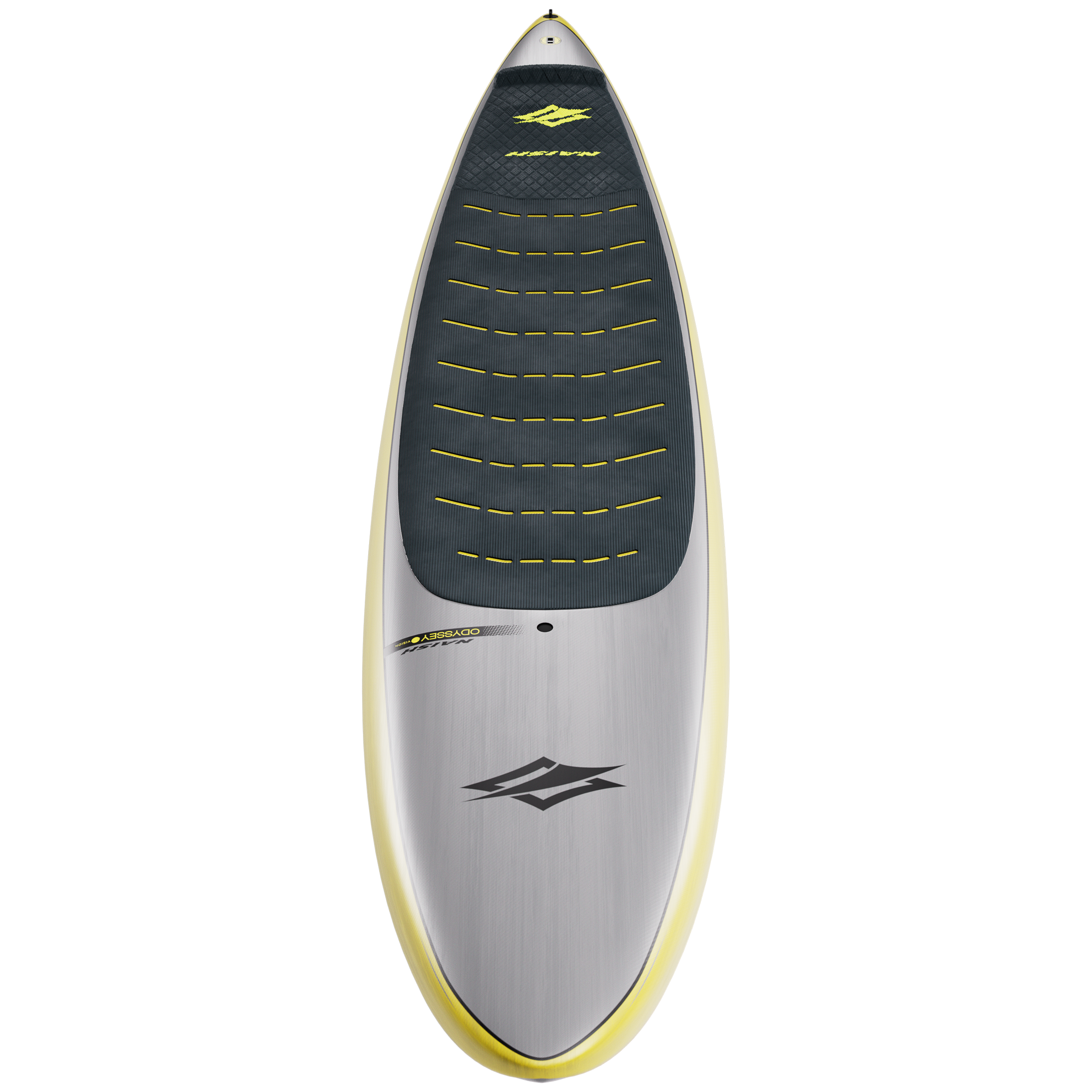 Naish Odyssey DW planche foil Jaune Gris 110L 7'8" downwind