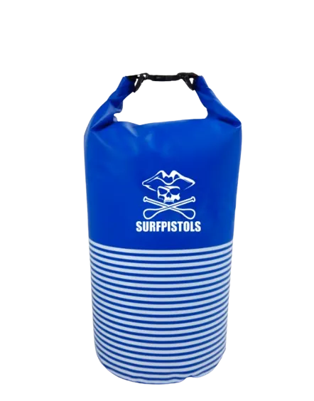 SURFPISTOLS 20L sac étanche bleu PVC roll-top