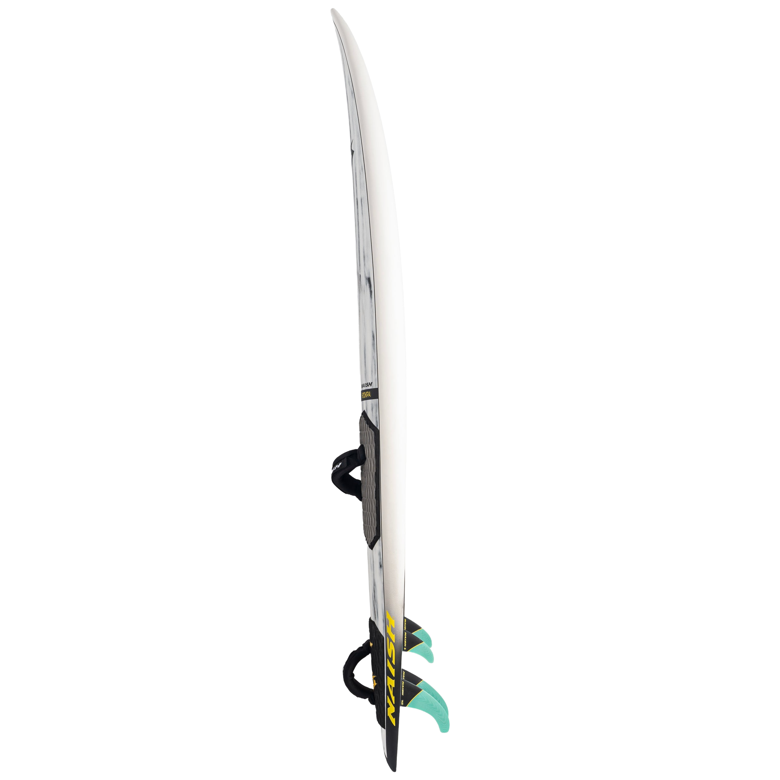 Naish Hookipa Quad Planche Windsurf 96L Blanc/Noir vague