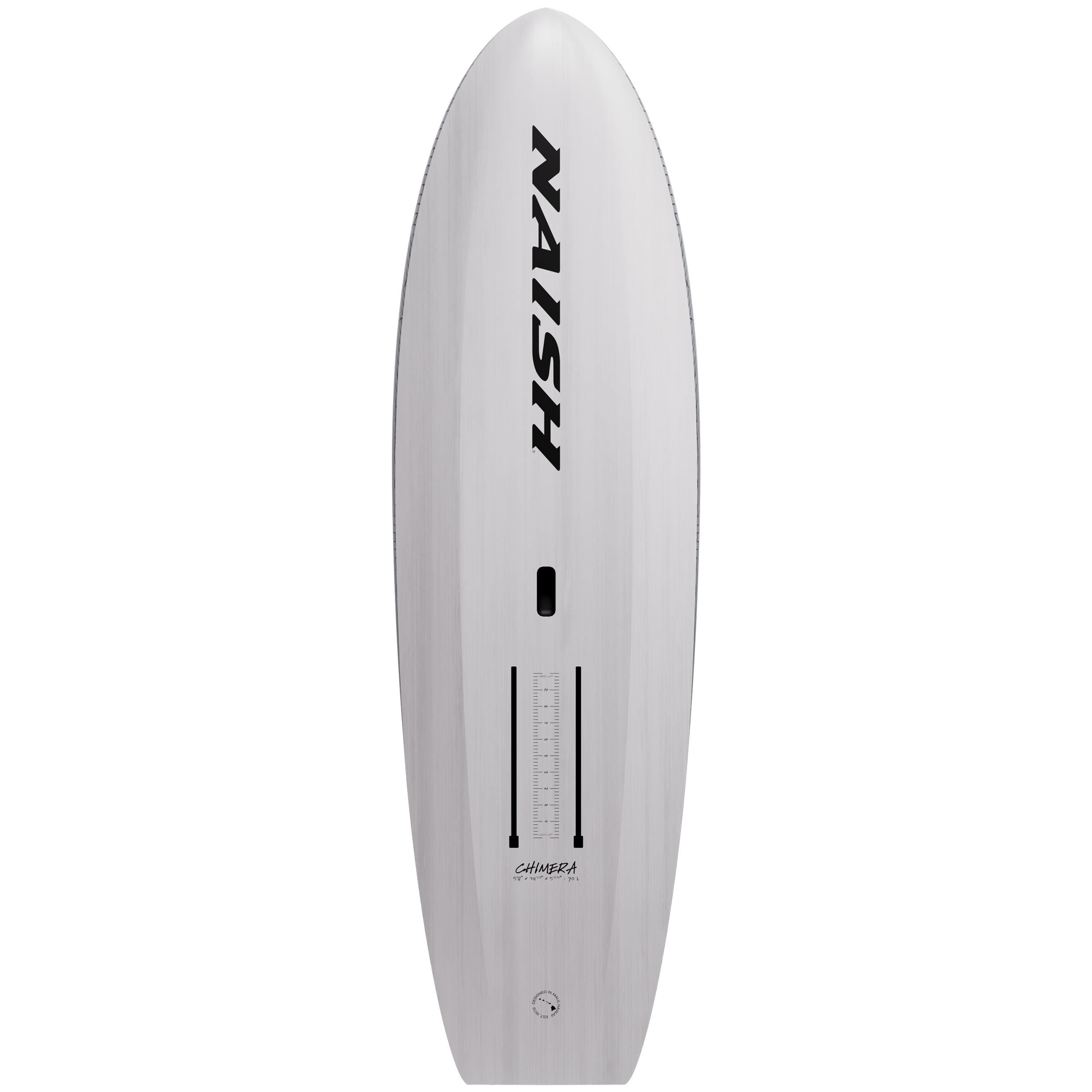 Naish Chimera planche foil gris 80L 5'10" polyvalente