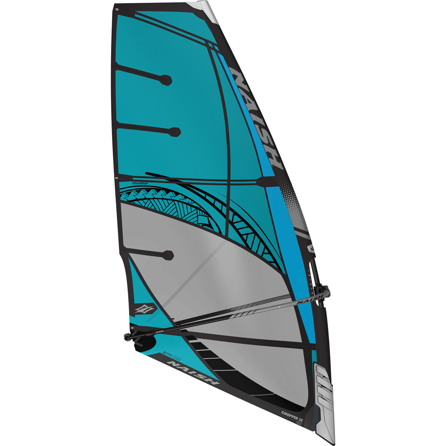 Naish Sails S26 Chopper 3X voile vague noir 4.5