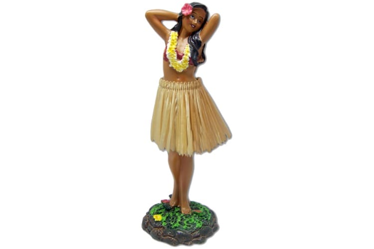 SURFPISTOLS Leilani Poupée hawaïenne hula 18 cm résine