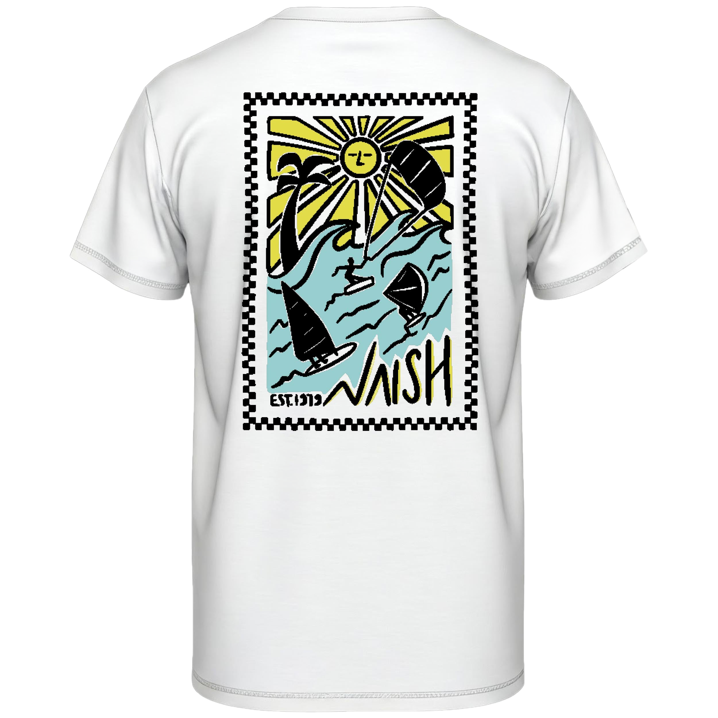 Naish Team Wear Wave Riders Tee t-shirt noir M