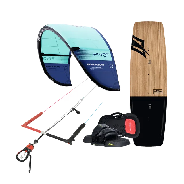 Naish Pivot 9.0 pack kite Orange board 135 complet