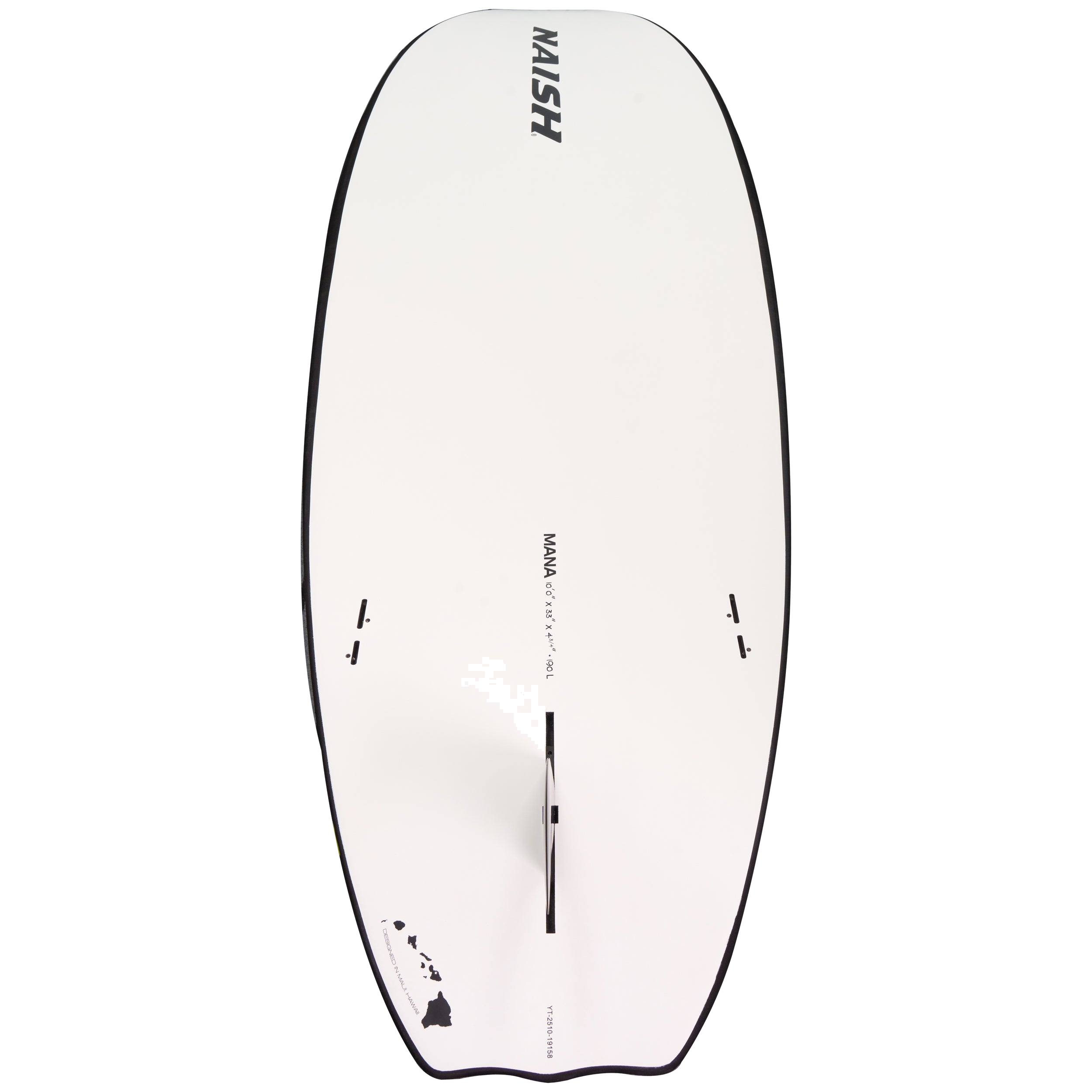 Naish Mana Soft Top 10'0 x 33" paddle rigide noir stable