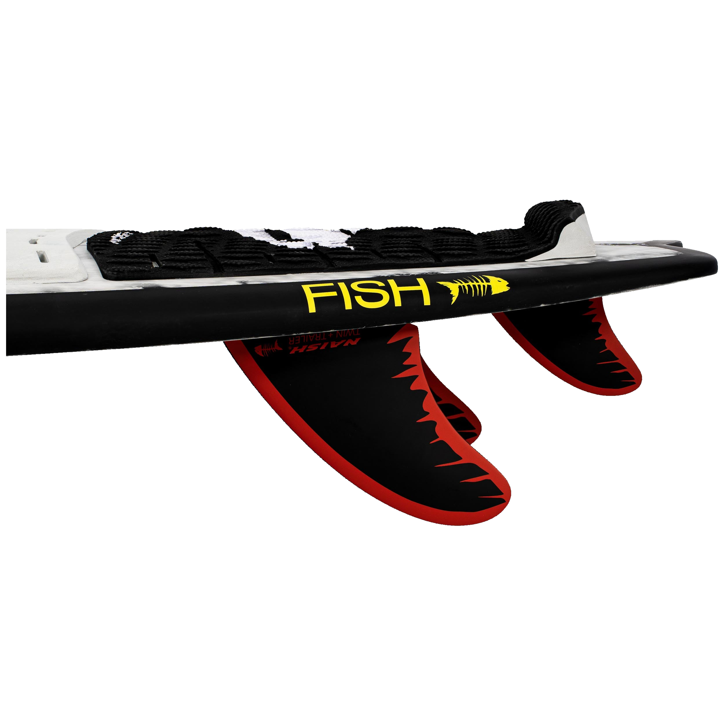 Naish Fish planche kite surf blanche 5'2" 25L vagues