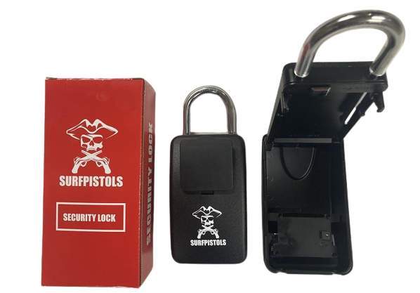 SURFPISTOLS Surf boite à clé gros numéros code 4 chiffres