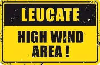 SURFPISTOLS Leucate High Wind Area plaque métal alu