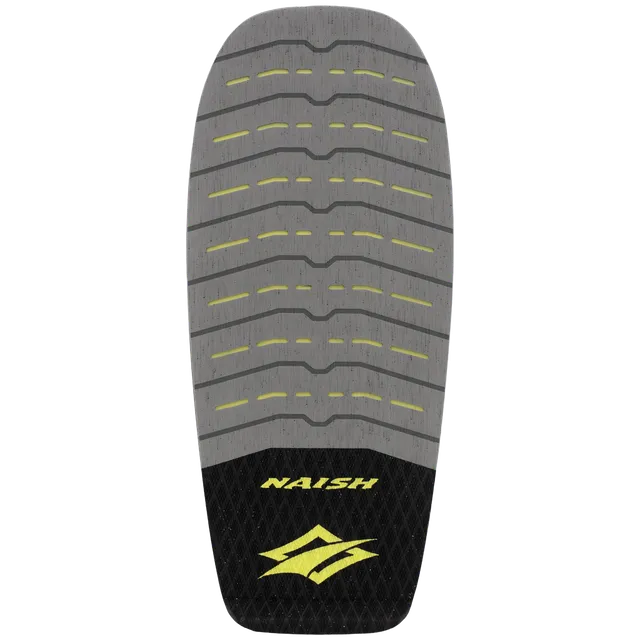 Naish Microchip planche foil 80 blanc jaune carbone