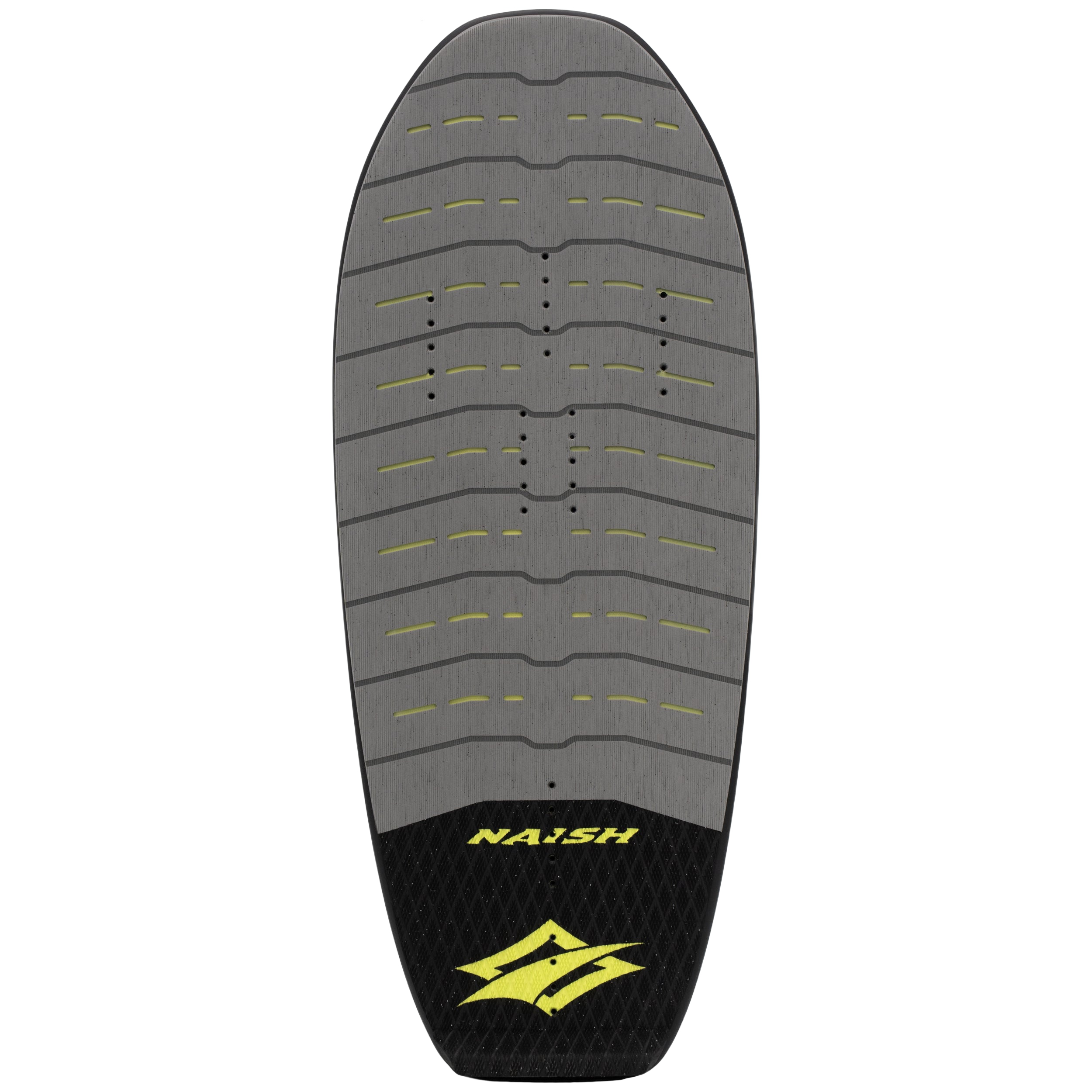 Naish Megachip foil board 110 blanc jaune