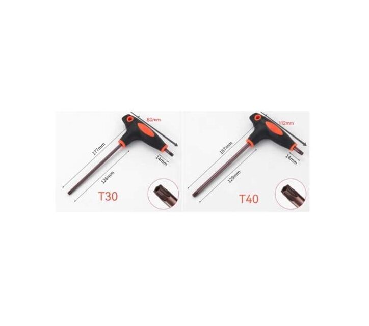Surfpistols Foils Tournevis Torx T30 40 45