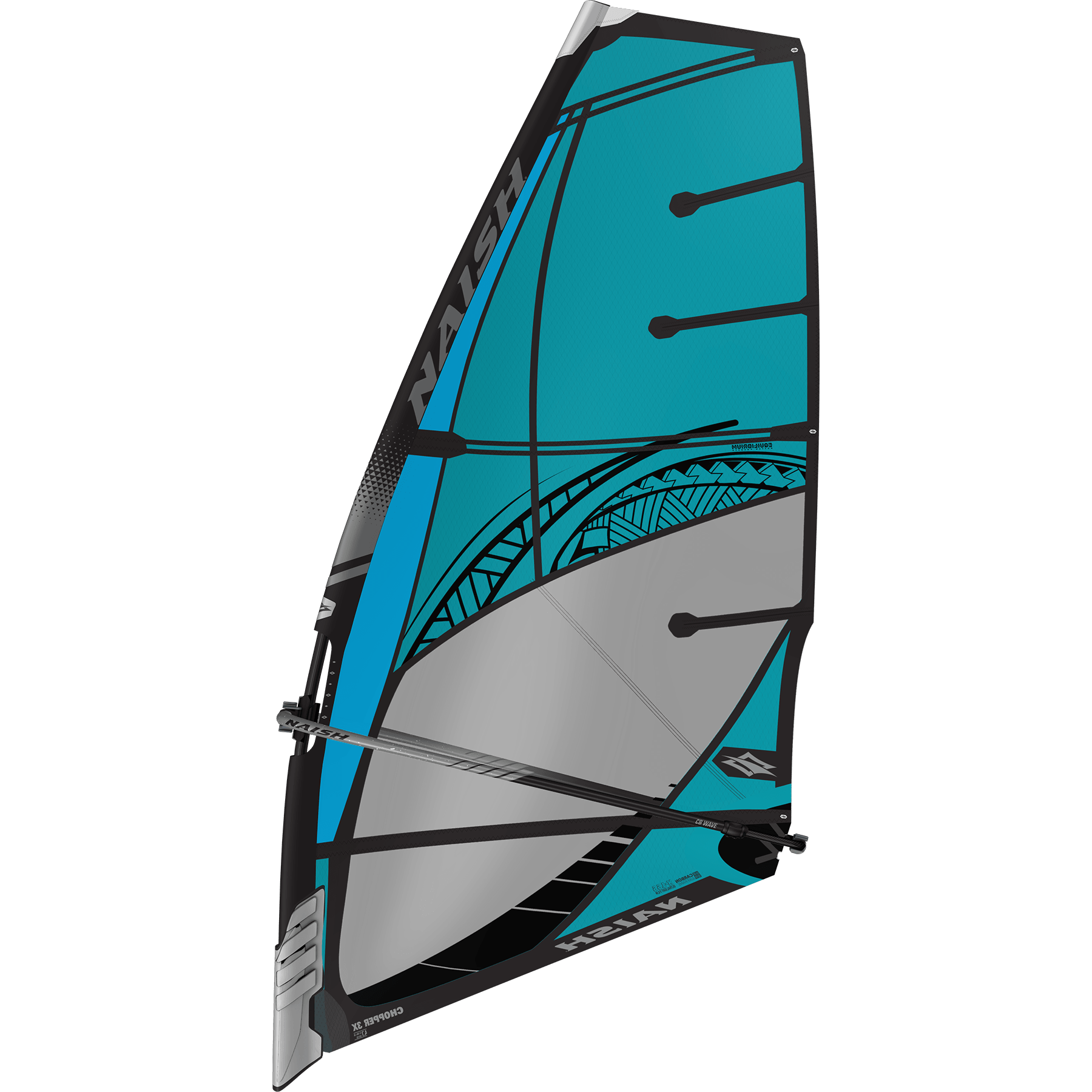 Naish Sails S26 Chopper 3X voile vague noir 4.5