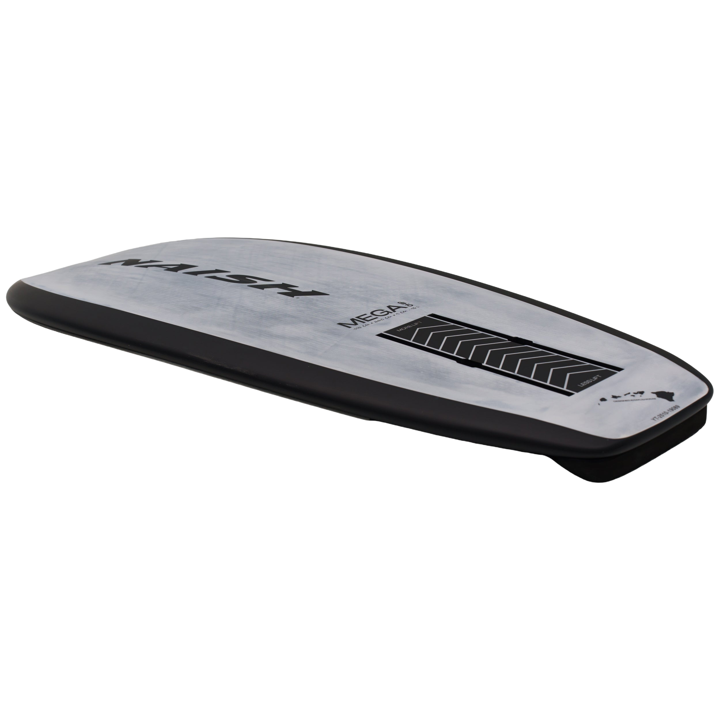 Naish Megachip foil board 110 blanc jaune