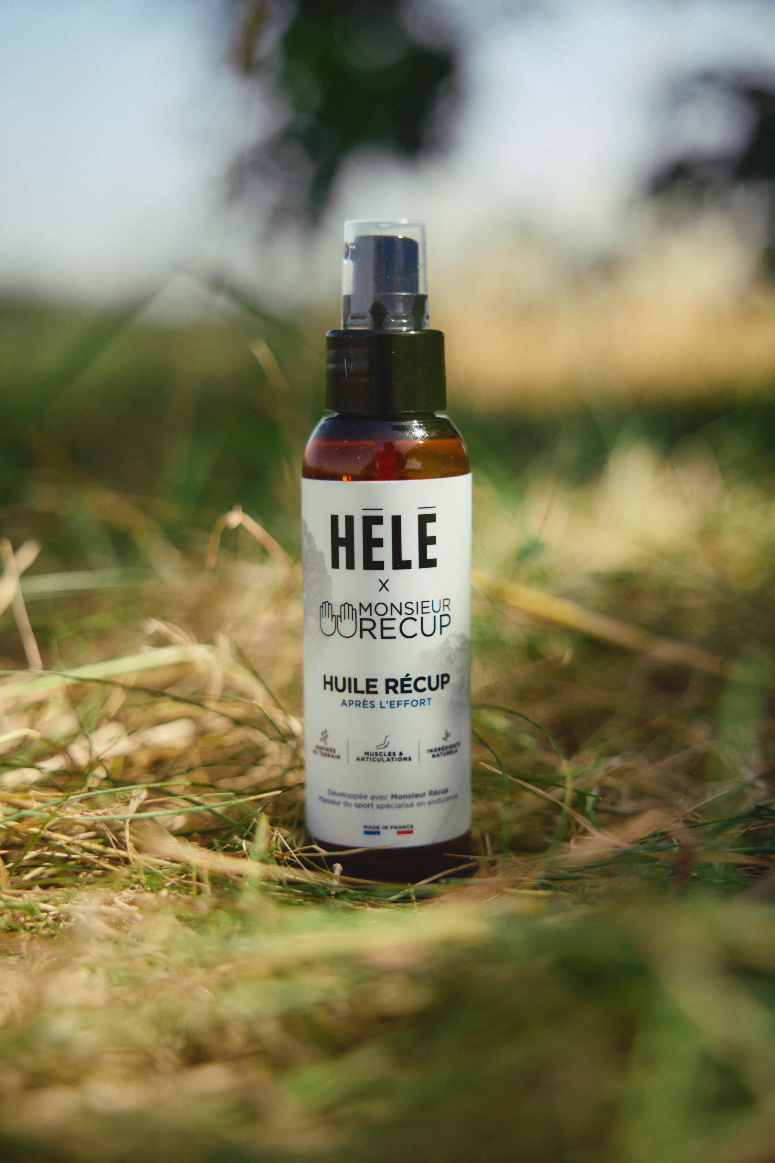 HÉLÉ Huile massage récupération arnica Monsieur Récup