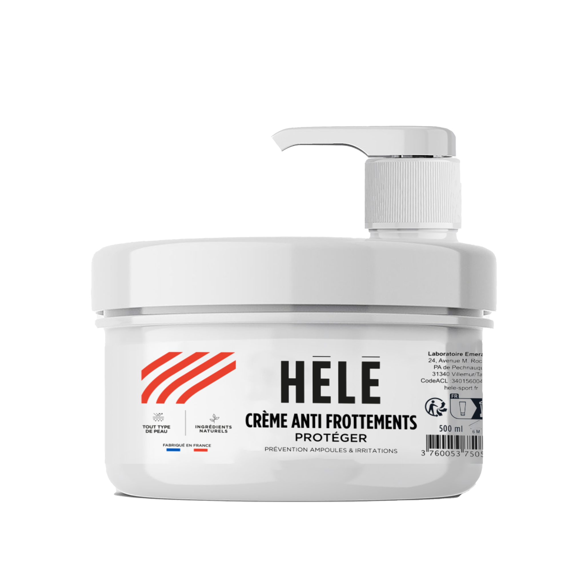 Hélé Soin & réparation crème anti-frottement collagène 75ml