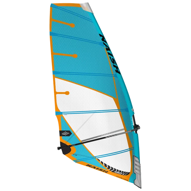 Naish Force 5 voile windsurf 5.0 bleue vague
