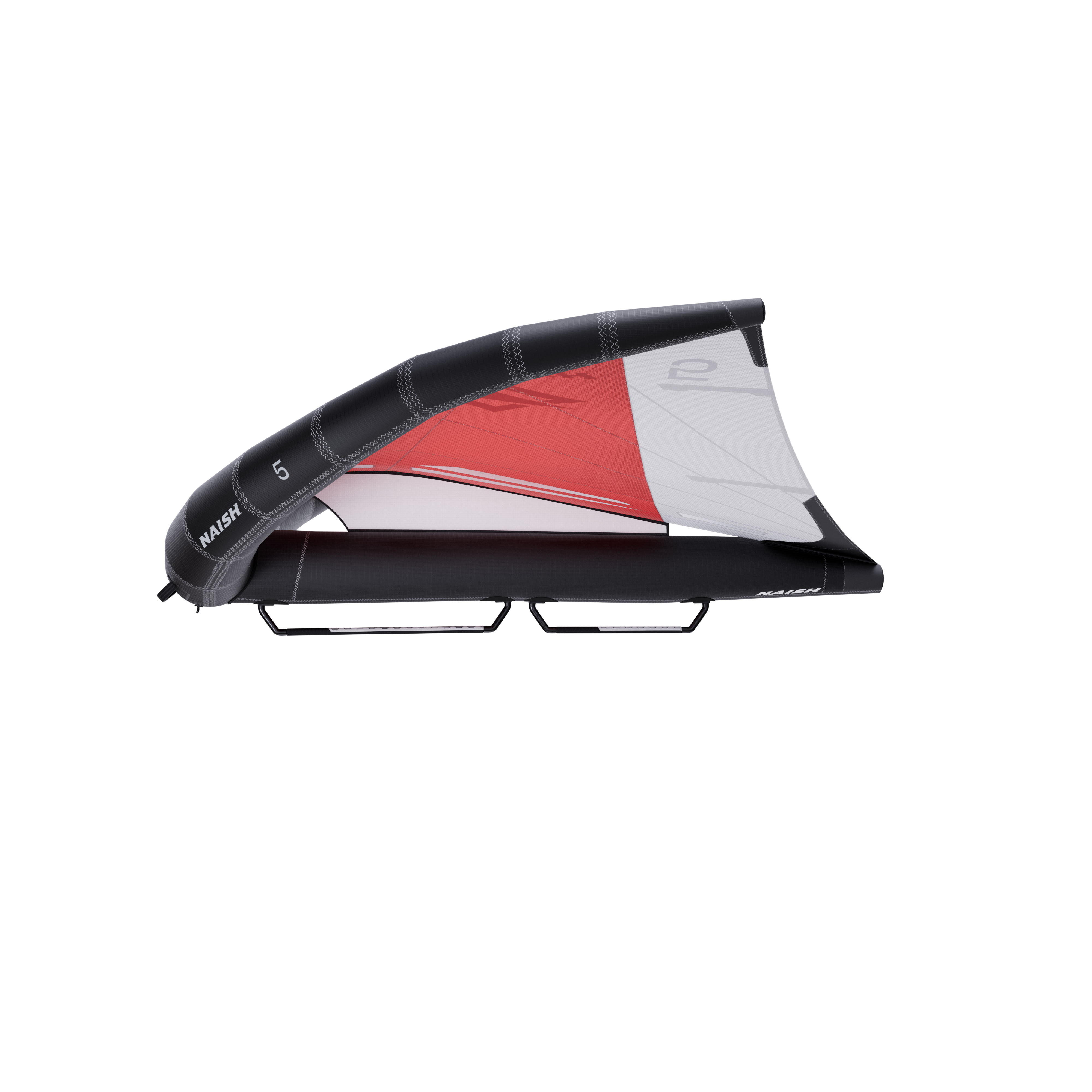 Naish ADX 5.0 aile de wing Red White freeride