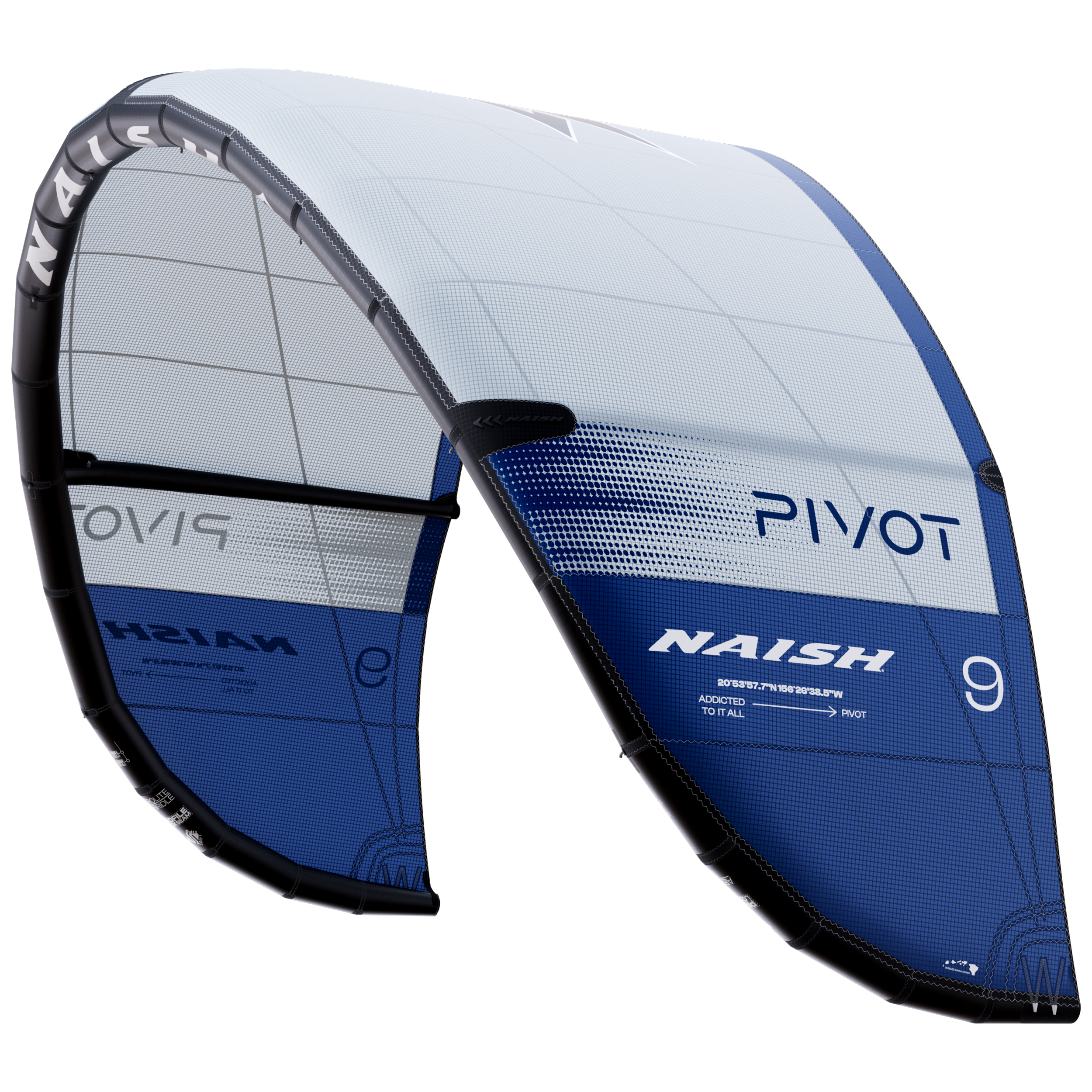 Naish Pivot Kite 9.0 Teal freeride big air vagues