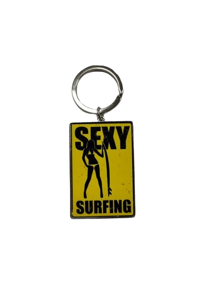 Surfpistols Sexy Surfing porte-clés surf 30 mm
