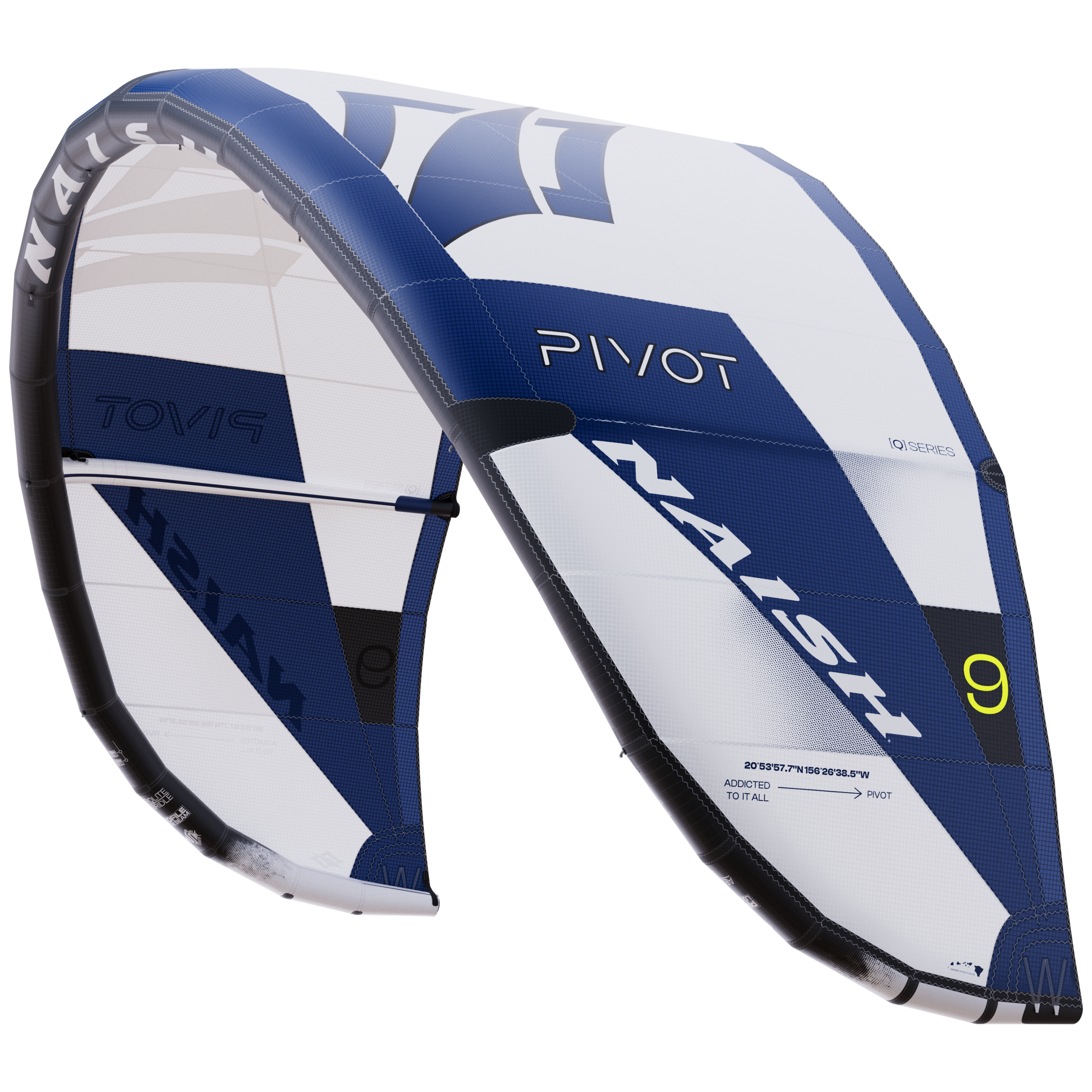 Naish Pivot [Q]Series kite 9 m rouge