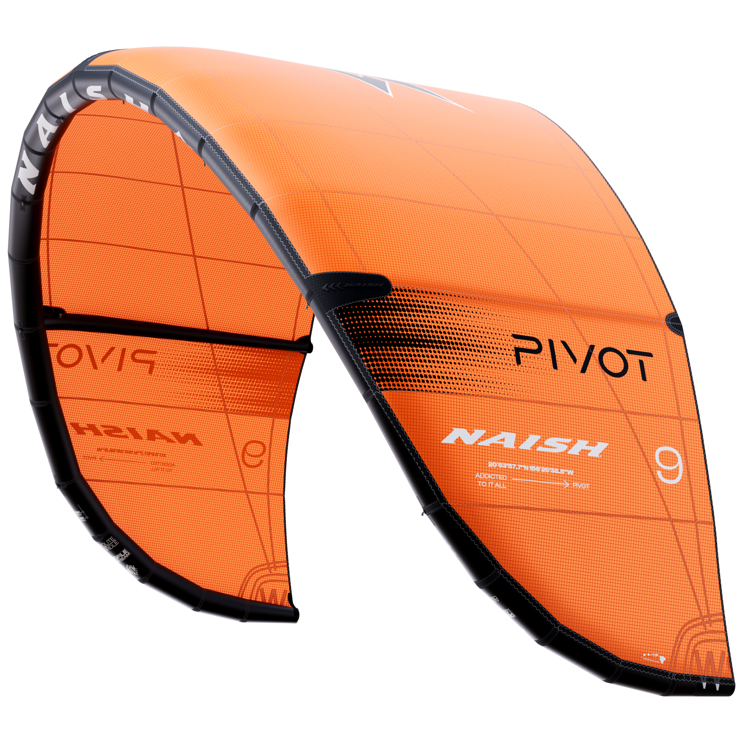 Naish Pivot Kite 9.0 Teal freeride big air vagues