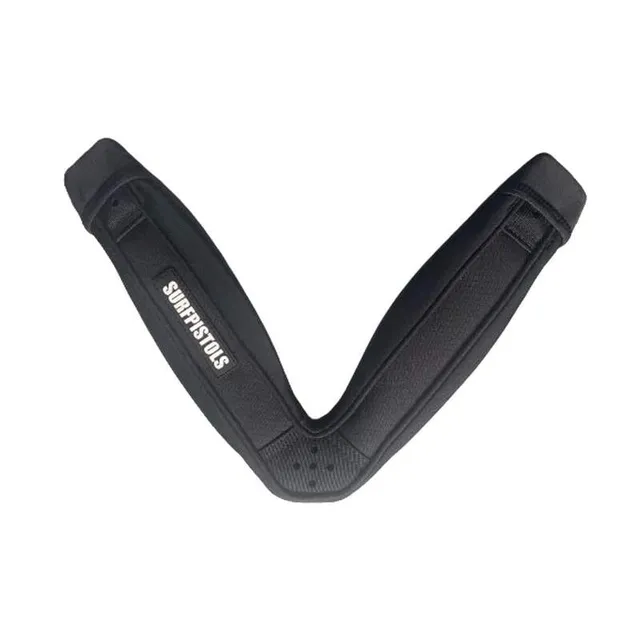 Surfpistols V Strap footstrap wing foil Deluxe noir