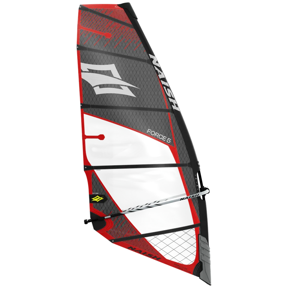 Naish Force 5 Voile windsurf vent fort 5.3 noire
