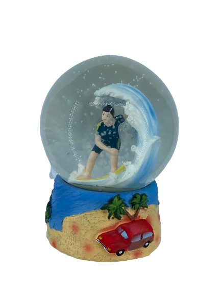 Surfpistols Idées Cadeaux Boule à Neige Surf 11 cm tube