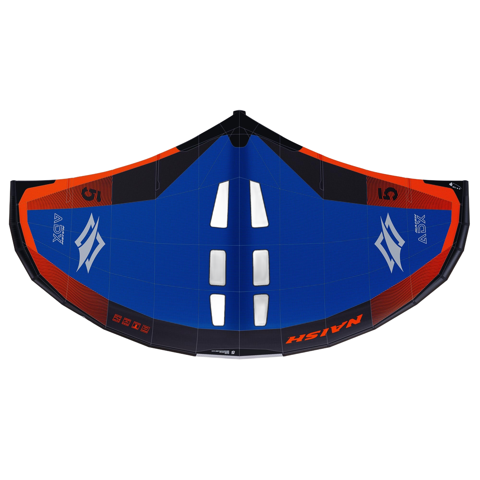 Naish ADX 2025 aile wing 4 m² bleu