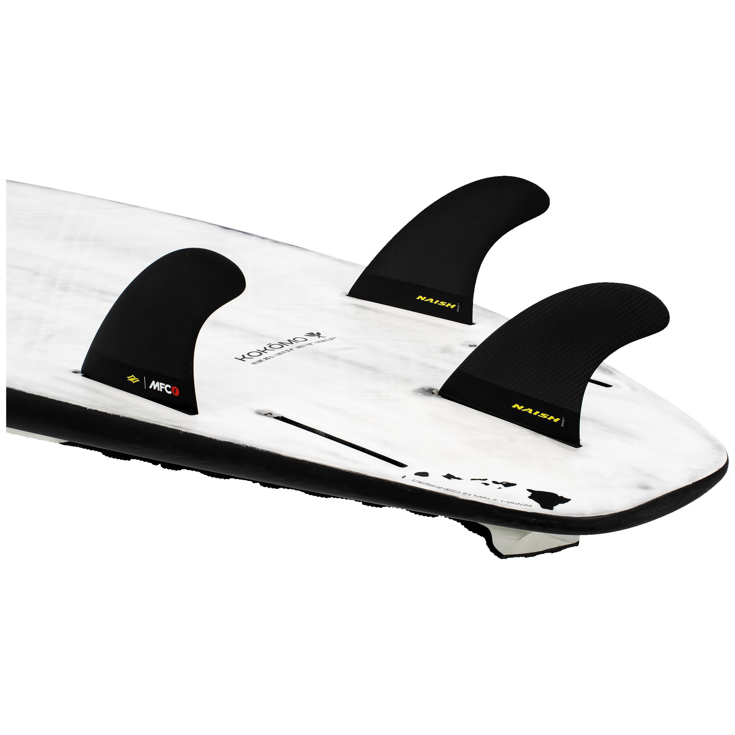 Naish Kokomo planche surf 5'8 blanche 28L
