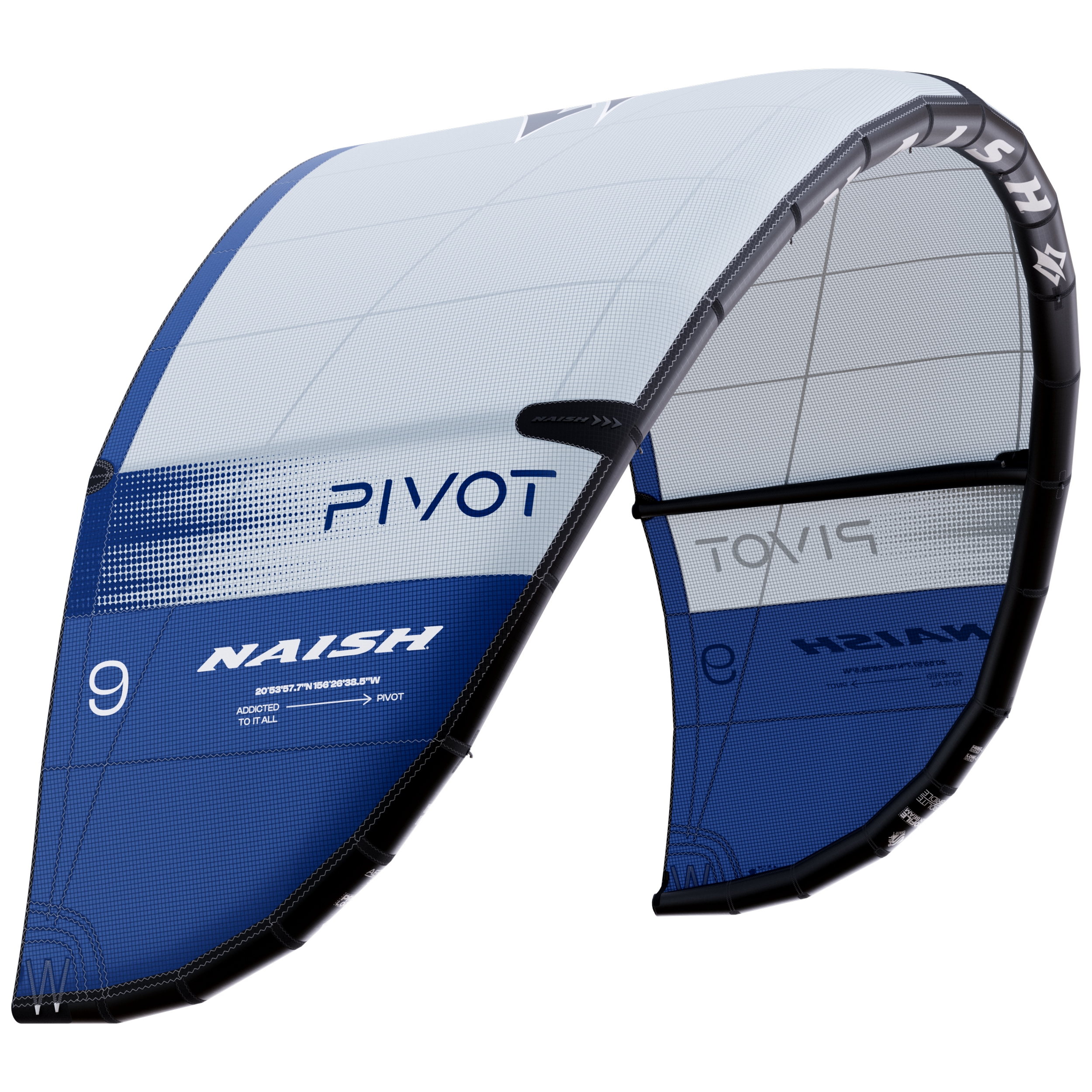 Naish Pivot Kite 9.0 Teal freeride big air vagues