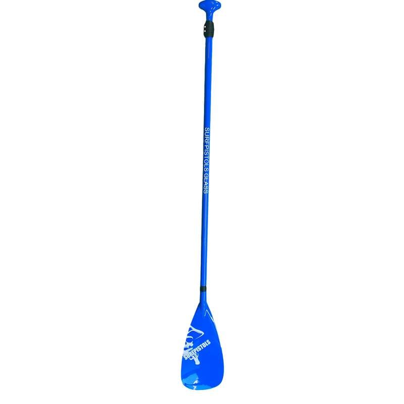 SURFPISTOLS Pagaie fibre bleu 2 parties SUP 670cm²