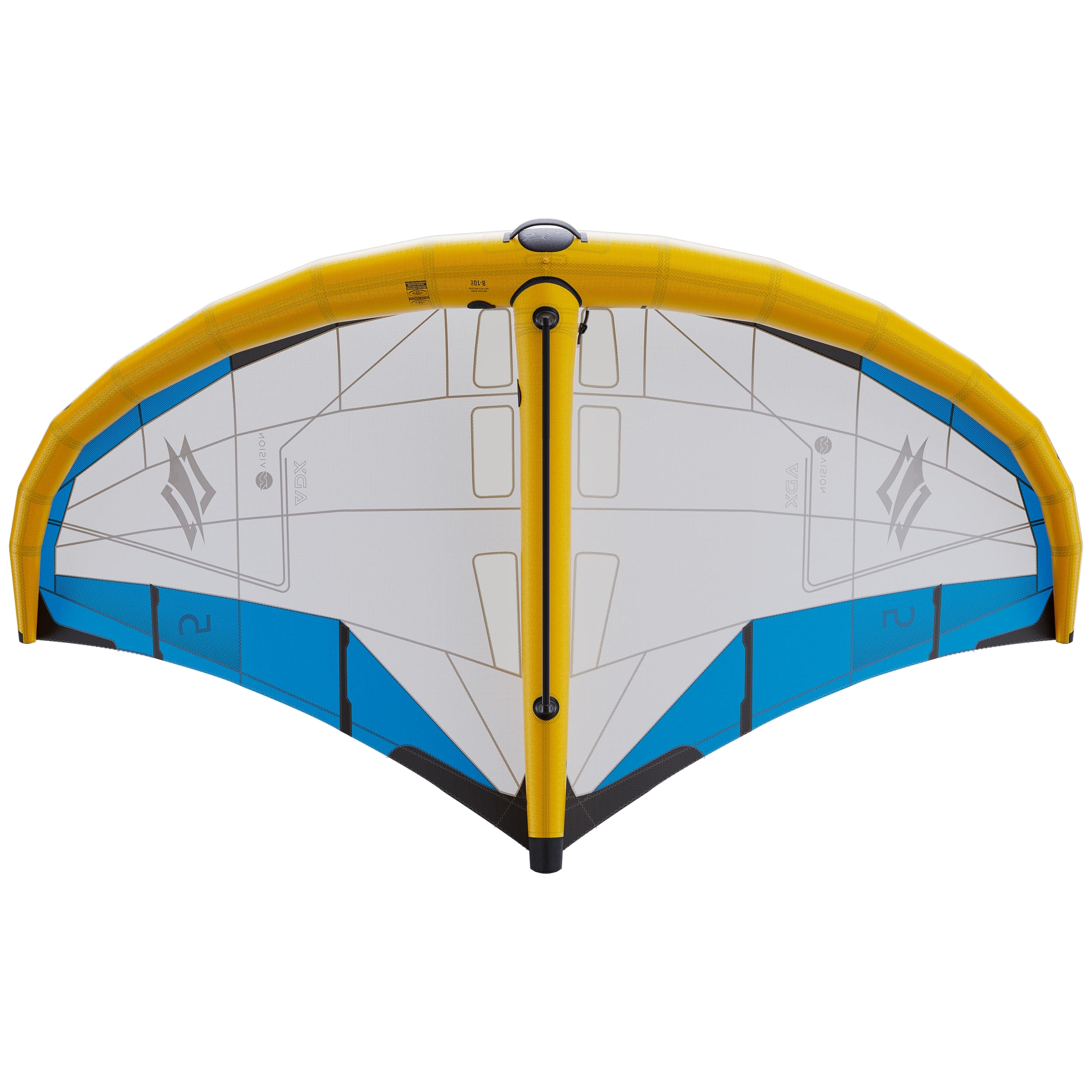 Naish 2025 ADX NVision aile de wing 5m Aluula maniable