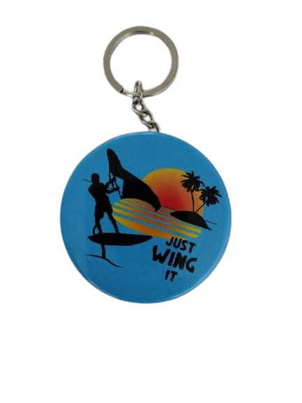 SURFPISTOLS Porte-clés WING métal 5,7 cm