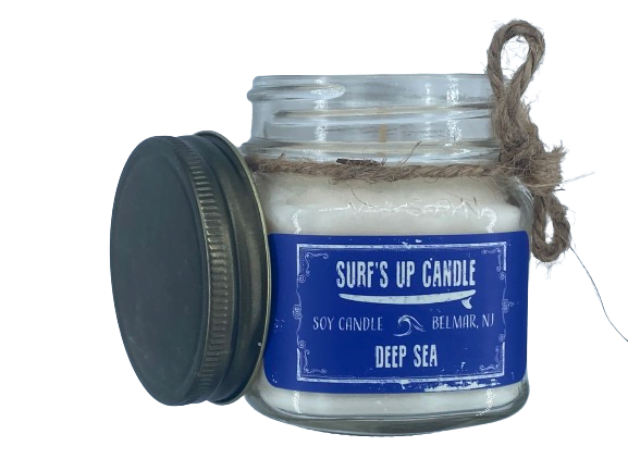 Surfpistols Idées Cadeaux Bougie Bio Deep Sea 225 g